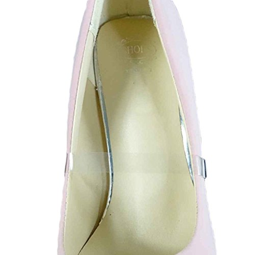 Omkuwl 1 Pares de Correas de Zapatos Transparentes para la celebración de Zapatos Sueltos Que Bailan Tacones Altos Mulas