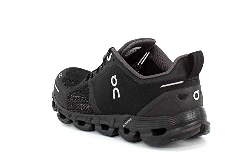 On-Running Cloudflyer - Tenis de correr impermeables para hombre, color negro, negro (Negro Lunar), 37.5 EU