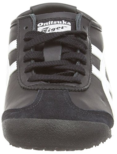 Onitsuka Tiger Mexico 66 Dl408-9001, Sneaker Unisex, Black (Black/White 9001), 41.5 EU