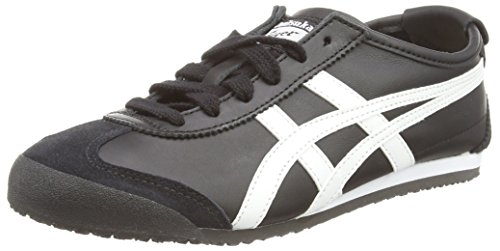 Onitsuka Tiger Mexico 66 Dl408-9001, Sneaker Unisex, Black (Black/White 9001), 41.5 EU