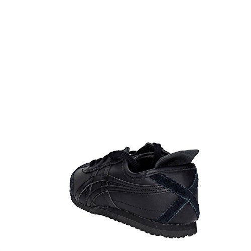 Onitsuka Tiger Mexico 66, Zapatillas de Entrenamiento Unisex Adulto, Negro (Black/Black), 43.5 EU