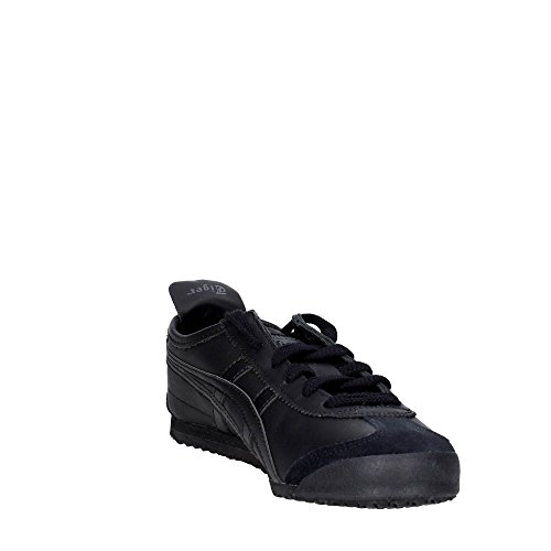 Onitsuka Tiger Mexico 66, Zapatillas de Entrenamiento Unisex Adulto, Negro (Black/Black), 43.5 EU
