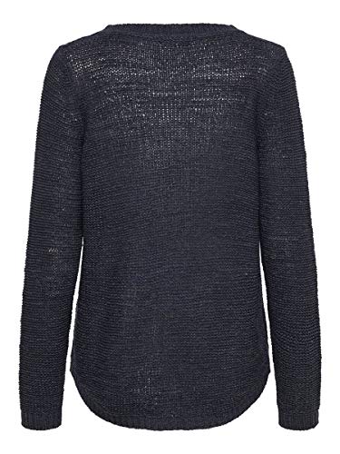 Only onlGEENA XO L/S PULLOVER KNT NOOS, Suéter para Mujer, Azul (Navy Blazer), L