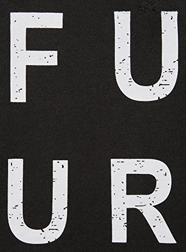 oodji Ultra Hombre Suéter con Estampado en Contraste, Verde, ES 46-48 / S