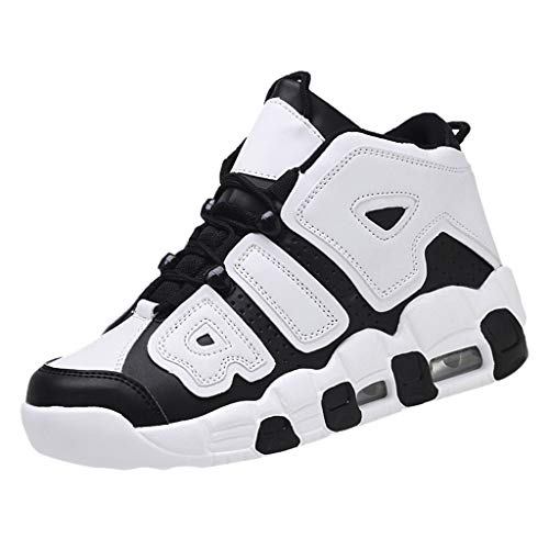 OPAKY Zapatillas de Deporte Respirable para Correr Deportes Zapatos Running Hombre Calzado Deportivo Casual de Moda para Hombre Zapatos Cómodos y de Alta Gama Superior de Baloncesto