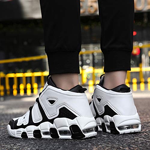 OPAKY Zapatillas de Deporte Respirable para Correr Deportes Zapatos Running Hombre Calzado Deportivo Casual de Moda para Hombre Zapatos Cómodos y de Alta Gama Superior de Baloncesto