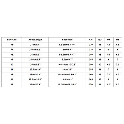 OPAKY Zapatos Deportivos Cómodos con Malla de Ocio para Hombres y Mujeres Zapatillas Deportivas