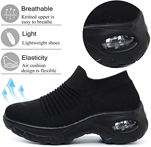 OUSIMEN Calzado Deportivo para Mujer Calzado Deportivo Calzado Deportivo para Aire Cojín de Aire Calzado Deportivo para Fitness Calzado Deportivo para Calle al Aire Libre Deportes-Muchos Colores