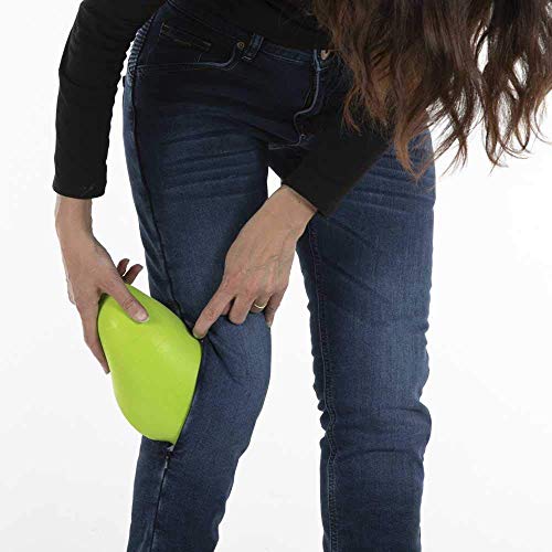 Overlap Botines Moto Mujer Rock, Negro