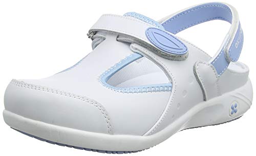 Oxypas Move Carin Slip-resistant, Antistatic Nursing Shoes, White (Lbl) , 5 UK (EU: 38)
