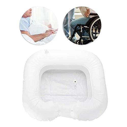 Paciente Anciano Lavado De Cama Portátil Champú Cabello Lavabo Inflable Lavabo para Discapacitados Embarazo Fácil Paciente Postrado O Posquirúrgico En Cama,A