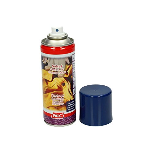 PALC - Renovador Colores Spray Ante Nobuck Tintar 200 Mililitros ( Azul Marino )