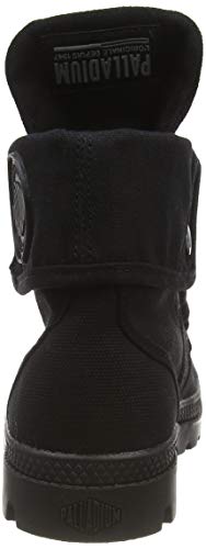 Palladium Pallabrouse Baggy, Zapatillas Altas Mujer, Negro (Black/Black 466), 39 EU