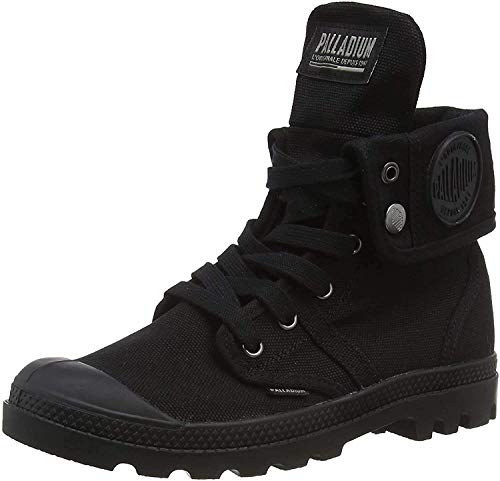 Palladium Pallabrouse Baggy, Zapatillas Altas Mujer, Negro (Black/Black 466), 39 EU