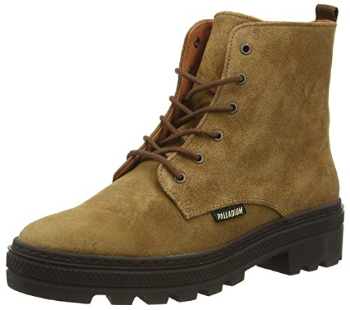 Palladium Pampa Cult, Botas Cortas al Tobillo Mujer, marrón Claro, 37 EU