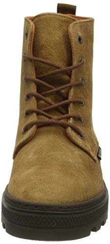 Palladium Pampa Cult, Botas Cortas al Tobillo Mujer, marrón Claro, 37 EU