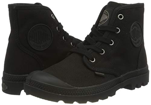 Palladium Pampa Hi, Botas para Mujer, Negro (315 Black), 37 EU