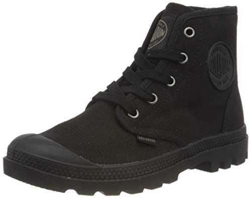 Palladium Pampa Hi, Botas para Mujer, Negro (315 Black), 37 EU
