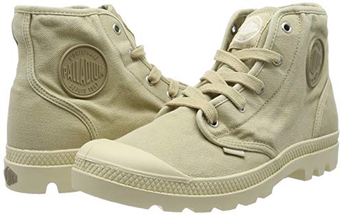 Palladium Us Pampa Hi F, Zapatillas Altas Mujer, Beige (Sahara F85), 41 EU