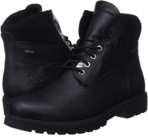 Panama Jack Amur GTX, Botas Militar Hombre, Negro (Negro C18), 43 EU