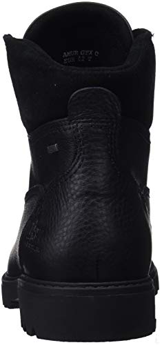 Panama Jack Amur GTX, Botas Militar Hombre, Negro (Negro C18), 43 EU