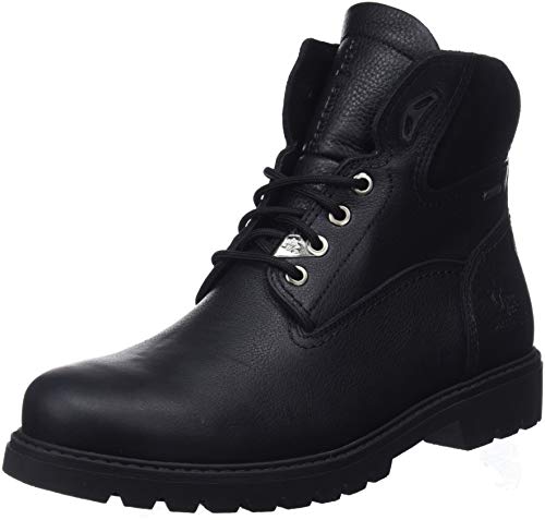 Panama Jack Amur GTX, Botas Militar Hombre, Negro (Negro C18), 43 EU