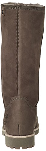 Panama Jack Bambina Igloo Botas Altas Mujer, Gris (Nobuck Gris/Grey), 38 EU