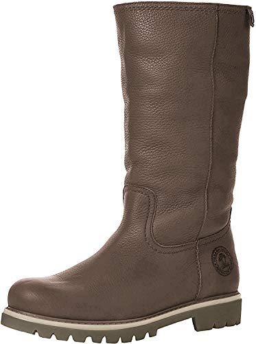 Panama Jack Bambina Igloo Botas Altas Mujer, Gris (Nobuck Gris/Grey), 38 EU