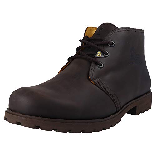 Panama Jack Bota Panama, Botas de piel con forro de piel, Hombre, Marrón, 44 EU