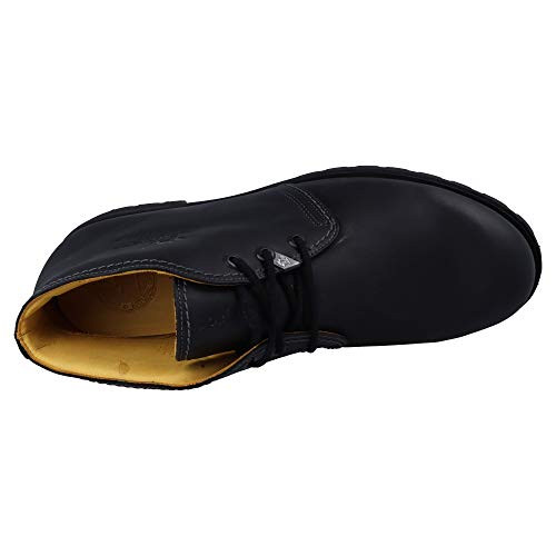 Panama Jack Bota Panama, Botas de piel con forro de piel, Hombre, Negro (Black), 41