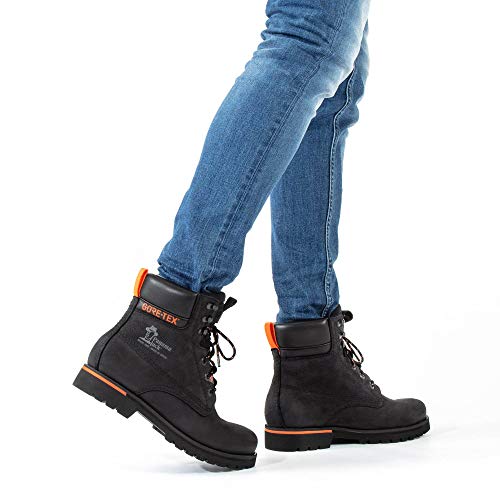 PANAMA JACK Botas de Hombre Panama 03 GTX Urban C1 Nobuck Negro/Black 45 EU