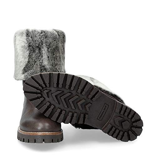 PANAMA JACK Botas de Mujer Tania B30 Nobuck Marron/Brown 40 EU