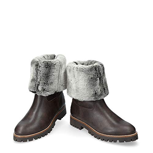 PANAMA JACK Botas de Mujer Tania B30 Nobuck Marron/Brown 40 EU