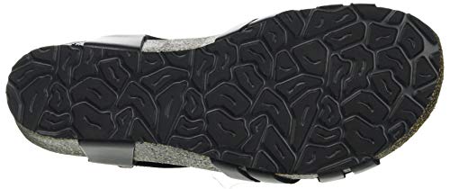 Panama Jack Chia Nature, Sandalias con cua Mujer, Negro, 42 EU