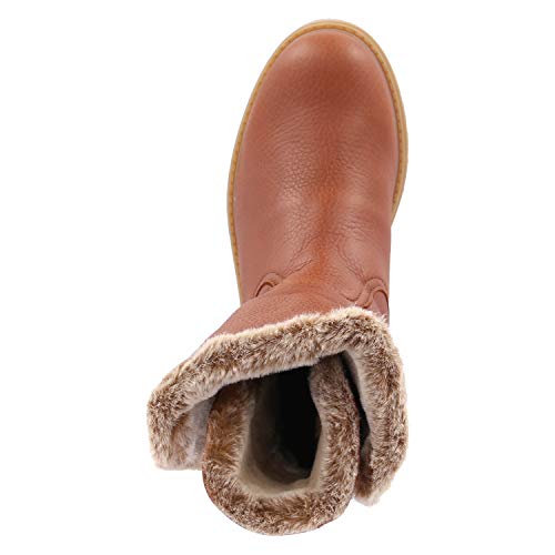 Panama Jack Felia B8 - Botas Antideslizantes de cuero mujer, color marrón(Cuero / Bark), talla 42