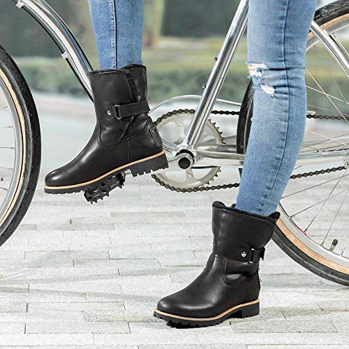 Panama Jack Felia Igloo Travelling, Botines Mujer, Negro (Black B2), 38 EU