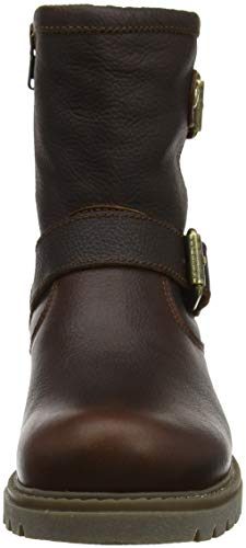 Panama Jack Felina Igloo, Botas Estilo Motero Mujer, Marrón (Castaño B20), 41 EU