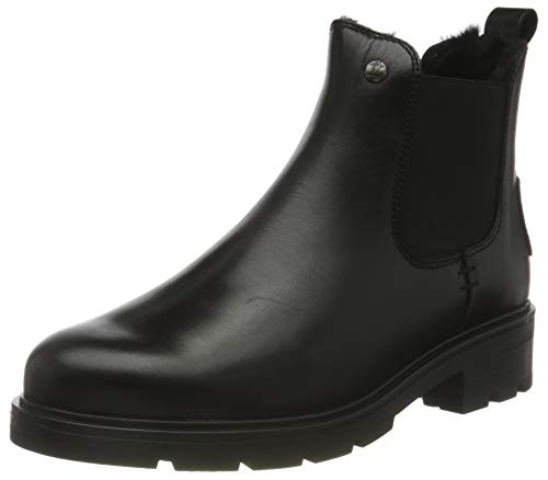 Panama Jack Leyre, Botas Chelsea Mujer, Negro, 40 EU