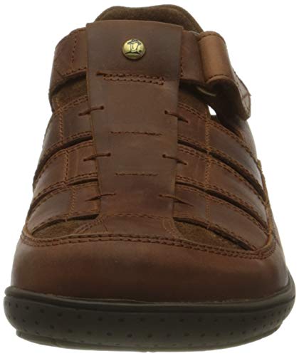 Panama Jack Meridian Basics, Sandalias Planas Hombre, Piel, 41 EU