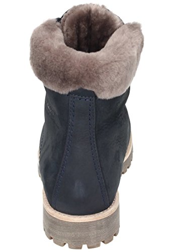 Panama Jack Panama 03 Igloo, Botas Militar Mujer, Azul (B27 Nobuck Marino), 37 EU