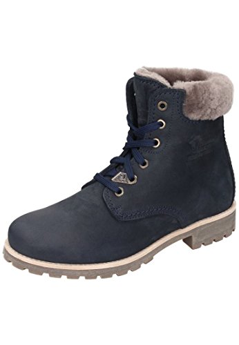 Panama Jack Panama 03 Igloo, Botas Militar Mujer, Azul (B27 Nobuck Marino), 37 EU