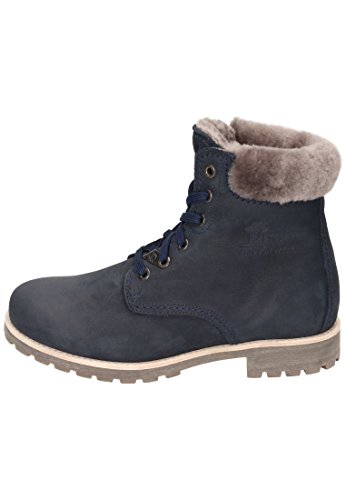 Panama Jack Panama 03 Igloo, Botas Militar Mujer, Azul (B27 Nobuck Marino), 37 EU