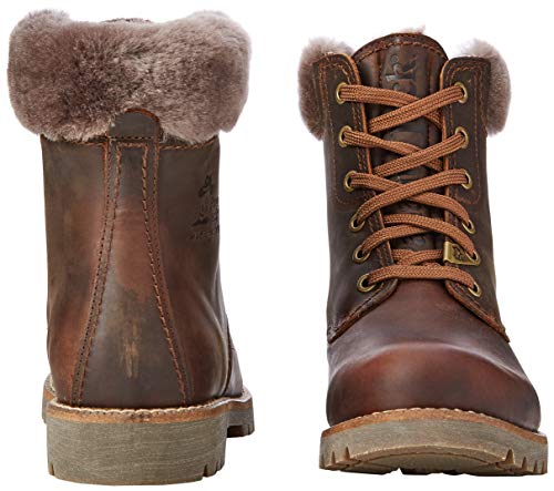 PANAMA JACK Panama 03 Igloo, Botines Mujer, Marrón (Bark B13), 37 EU