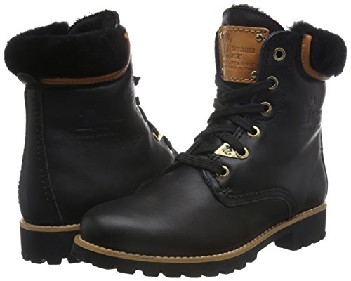 Panama Jack Panama 03 Igloo Travelling, Botas Militar Mujer, Negro (Negro B2), 38 EU