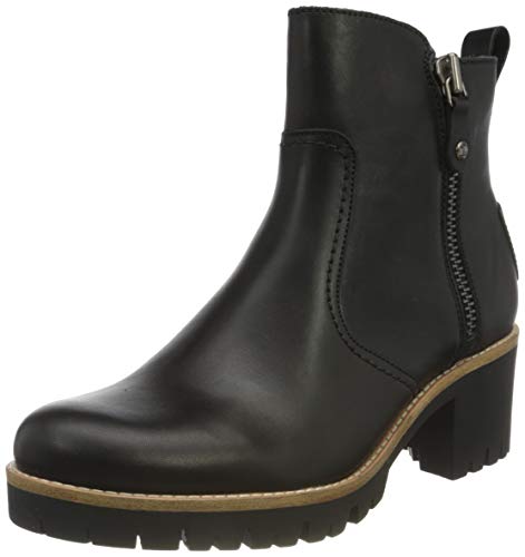 Panama Jack Pauline Trav, Botas Cortas al Tobillo Mujer, Negro, 42 EU