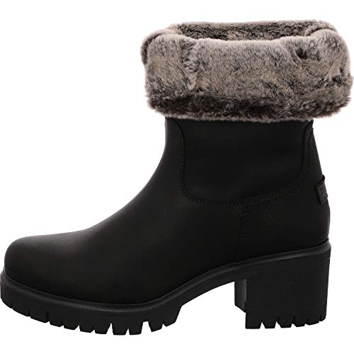 Panama Jack Piola, Bota a la Altura de la Pantorrilla Mujer, Schwarz, 40 EU