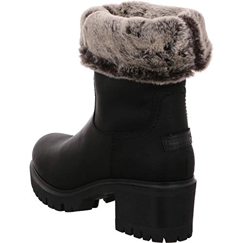 Panama Jack Piola, Bota a la Altura de la Pantorrilla Mujer, Schwarz, 40 EU
