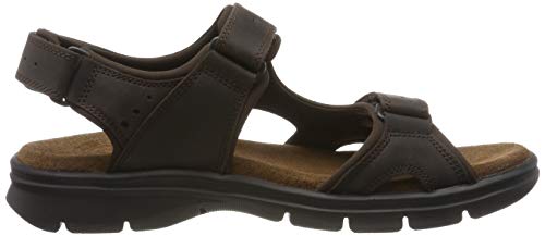 Panama Jack Salton Basics, Sandalias con Punta Abierta Hombre, Marrón (Marron C1), 46 EU
