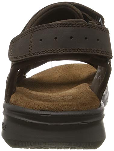 Panama Jack Salton Basics, Sandalias con Punta Abierta Hombre, Marrón (Marron C1), 46 EU