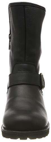 Panama Jack Singapur Igloo, Botas Estilo Motero Mujer, Negro (Negro B25), 37 EU